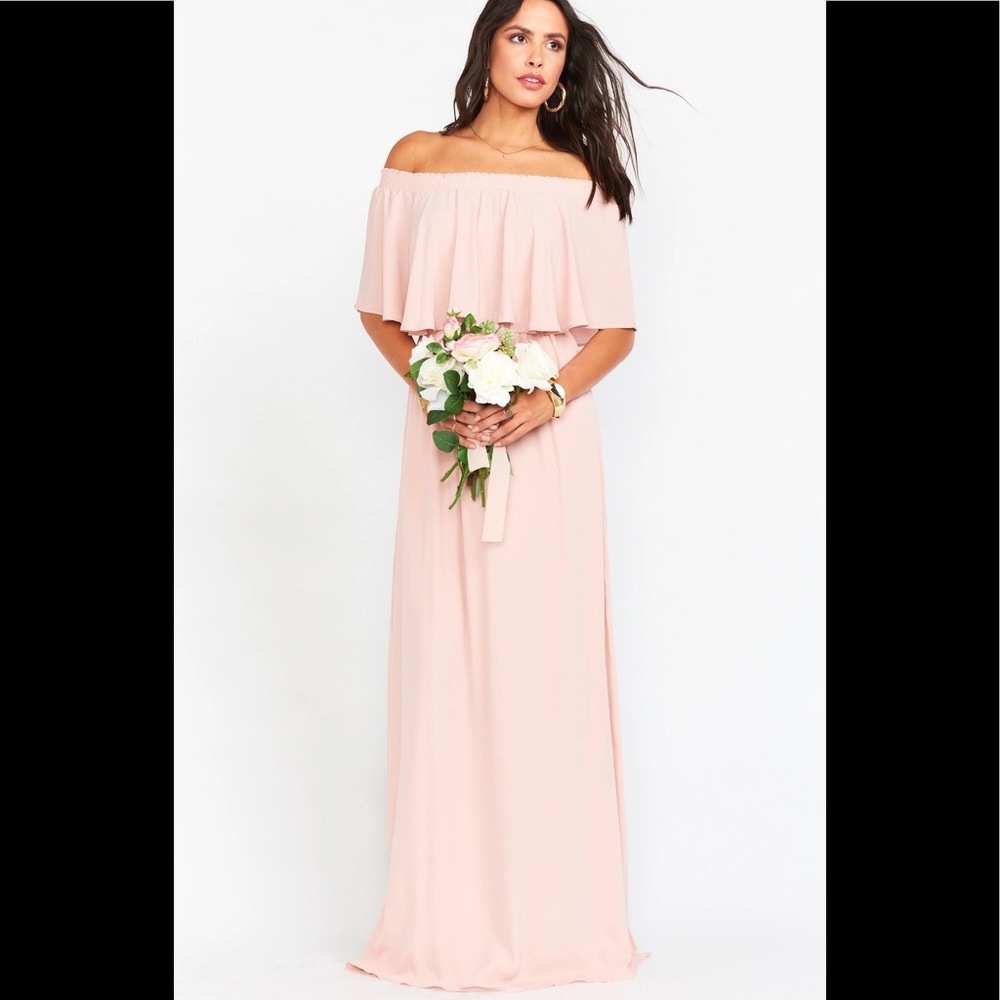 Show Me Your MuMu Off Shoulder Dress